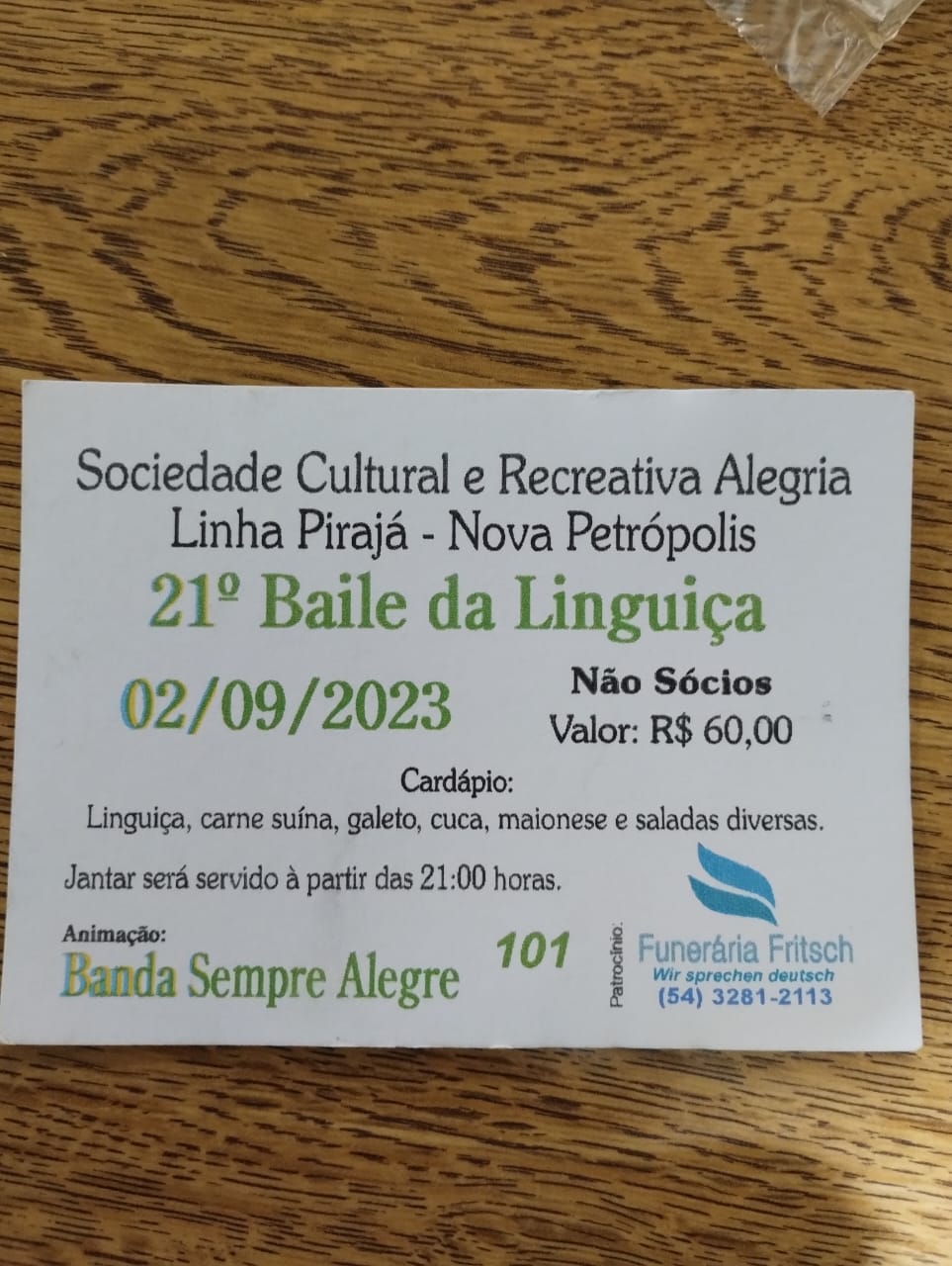 21° Baile da Linguiça